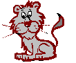 Gif animé lion tics